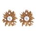 Women's earrings alloy fireworks pearl earrings for women, middle-aged light luxury niche high-end sense ins earrings exaggerated s925 earrings_voghion.com