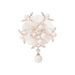 Neue koreanische Version vielseitige natürliche Rose Mutter Shell Blume Brosche Mantel Anzug Zubehör_voghion.com