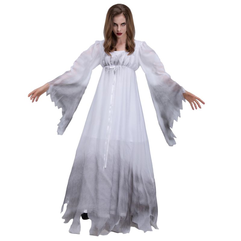 Abbigliamento da donna M-XXL Costume da zombie horror Fantasma di Halloween Zombie Costume da fantasma femminile La sposa da vampiro gioca al costume da festival dei fantasmi_voghion.com
