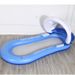 Pool & Accessories Inflatable Floating Lounge Chair With Canopy Foldable Sunbed For Pool Lake_voghion.com