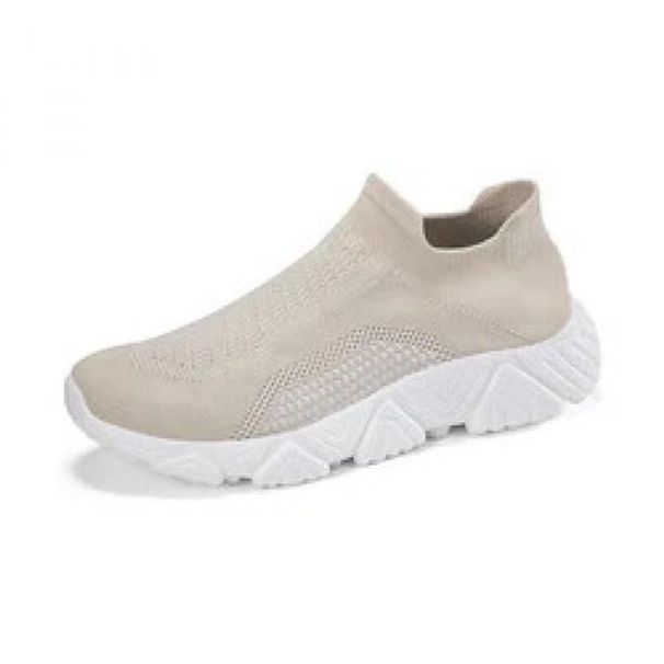 designerFactory Direct Sales Men Sneakers Running Casual Walking Breathable Mesh Lightweight Sock Shoes Runner_voghion.com