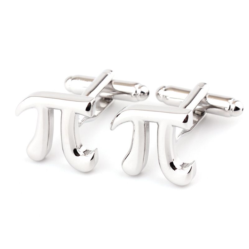Manschettenknöpfe aus Kupfer für französische Hemden von Metal Pi π für Herren und Damen_voghion.com