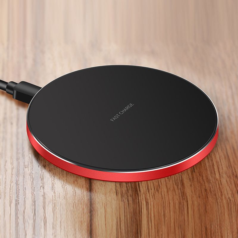 K1 Ultra-thin Circular Charger Gift Suitable For Huawei 10W Desktop Phone Wireless Charging_voghion.com