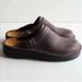 38-48 Men's Large Size Slip-On Closed-Toe Wedge Heel Belt Buckle Half Slippers_voghion.com