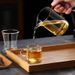 Teiera per la casa, resistente alle alte temperature, teiera in vetro pieno, vaso per fiori, tazza da tè nero, separazione tè-acqua_voghion.com