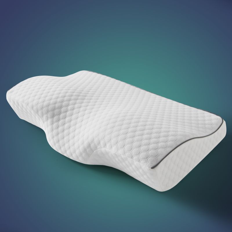 Cervical Pillow For Neck And Shoulder,Contour Memory Foam Pillow,Ergonomic Neck Support Pillow For Side Back Stomach Sleepers With Pillowcase_voghion.com