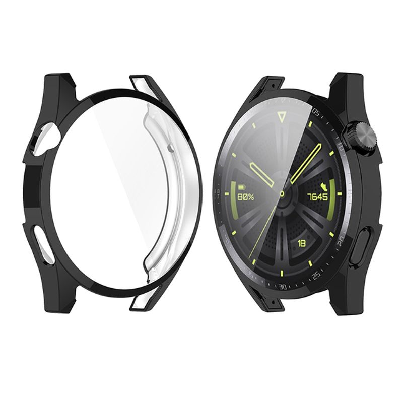 TPU Case Voor Huawei Horloge GT3 46mm Screen Protector Cover Bumper Voor Huawei Horloge GT 3 42mm 46mm Zachte Rondom Volledige Case GT3_voghion.com