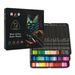 Professional Artist Colored Pencils Set - 72/120 Colors Premium Black Wooden Pencils With Metal Case - Ideal For Drawing, Sketching & Gift Giving_voghion.com