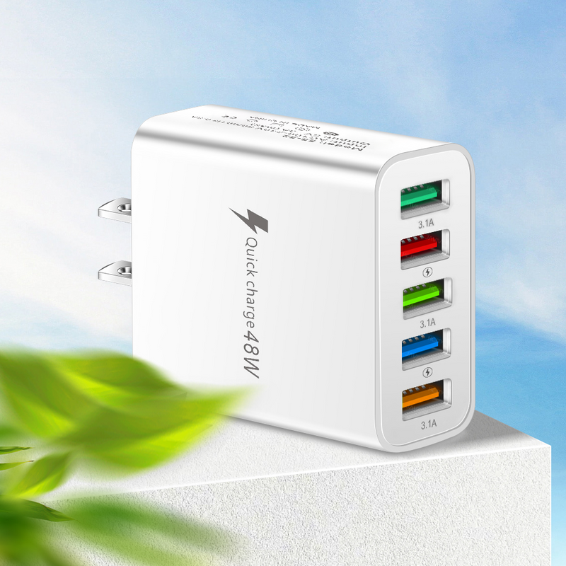 oplader USB snelladen 3.0 48W snelladende telefoonadapter geschikt voor iPhone 14, 13, 12 Xiaomi, Samsung,_voghion.com