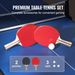 VEVOR Mid-Size Ping Pong Table Foldable Table Tennis Game Table Indoor With Net_voghion.com
