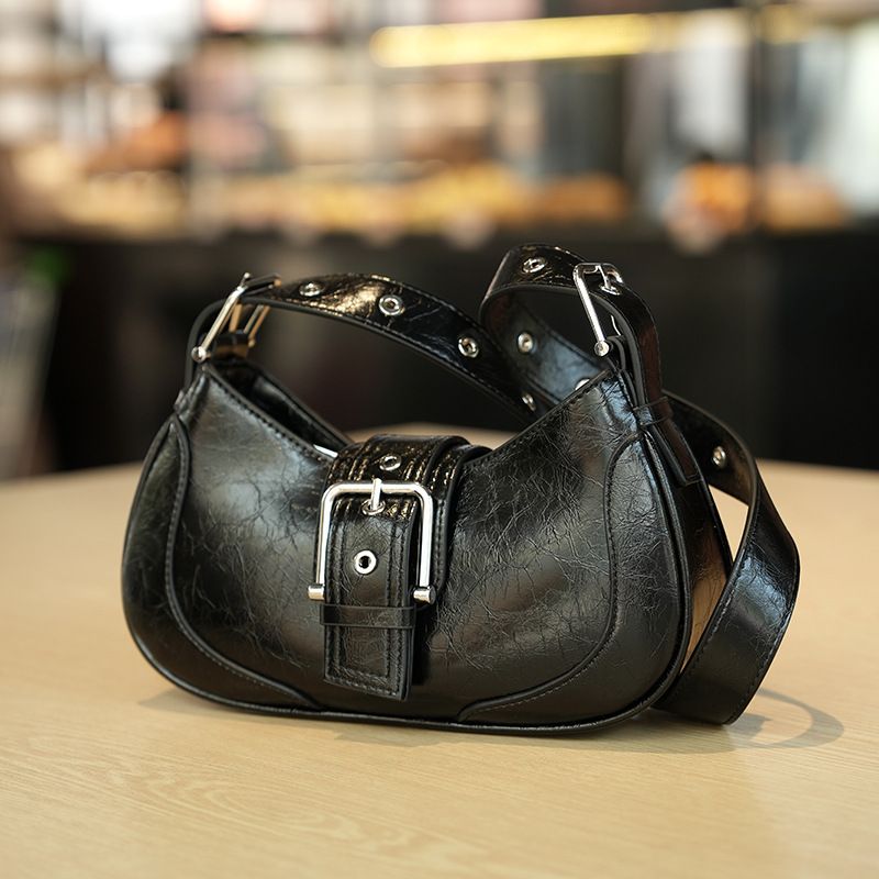 Borsa a tracolla di alta qualità Y2K da donna, estiva, piccola, in denim, alla moda, da portare sotto le ascelle_voghion.com