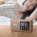Retro Wooden Speakers Bass For Home High Volume Antenna FM Radio Multifunctional Bluetooth Speaker_voghion.com