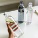 Time Marked Borosilicate Glass Water Bottle - Motivational Hourly Tracker With Measurement Lines For Students_voghion.com