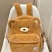 Sac d'école en peluche pour étudiants, nouvelle collection automne-hiver, joli cartable à capacité pour livres_voghion.com