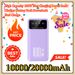 For IPhone Huawei Samsung Xiaomi 20000 MAh High Capacity 100 W Fast Charging Bank Portable Charger Battery Pack Power_voghion.com