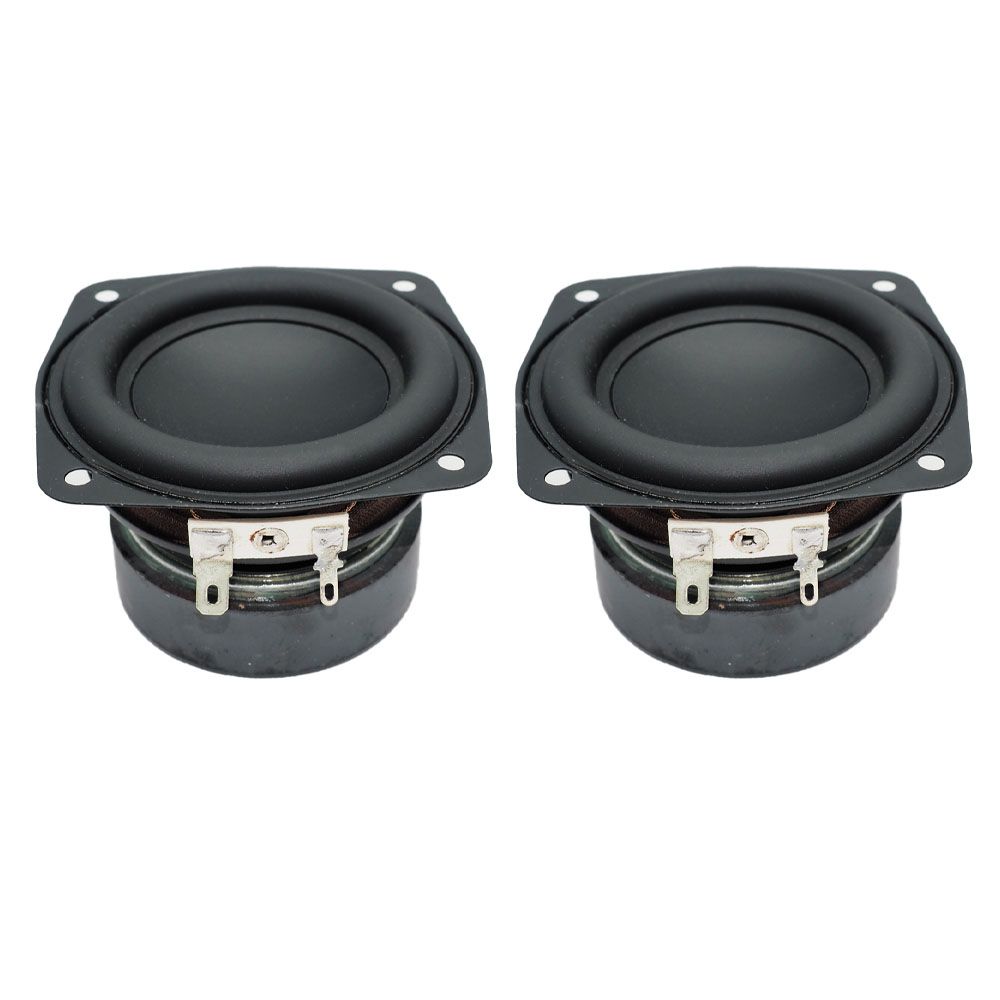2 Ps 3 Inh 78MM Subwoofer Speaker 4 Ohm 15W Bass Audio Square Woofer DIY Bookshelf Loudspeaker Home Theater Sound_voghion.com