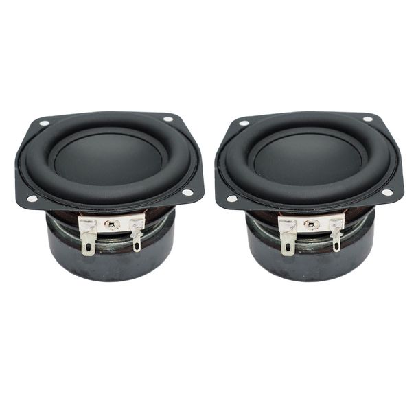 2 Ps 3 Inh 78MM Subwoofer Speaker 4 Ohm 15W Bass Audio Square Woofer DIY Bookshelf Loudspeaker Home Theater Sound_voghion.com