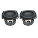 2 Ps 3 Inh 78MM Subwoofer Speaker 4 Ohm 15W Bass Audio Square Woofer DIY Bookshelf Loudspeaker Home Theater Sound_voghion.com