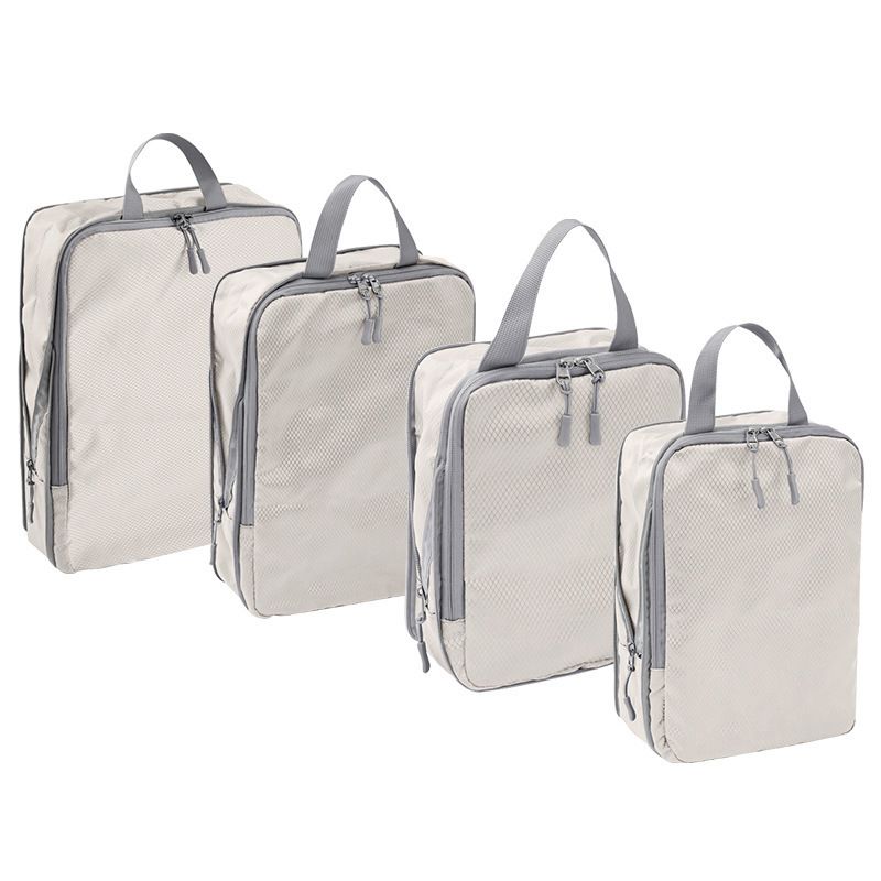 New diamond shaped compressed bag for business travel, classified storage of travel clothing, toiletries set_voghion.com