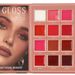 Lidschatten Neues 57-Farben-Lidschatten-Palette, matt, perlmuttfarben, Rouge, Hochglanz, Lippenstift, Concealer, All-in-One-Make-up_voghion.com