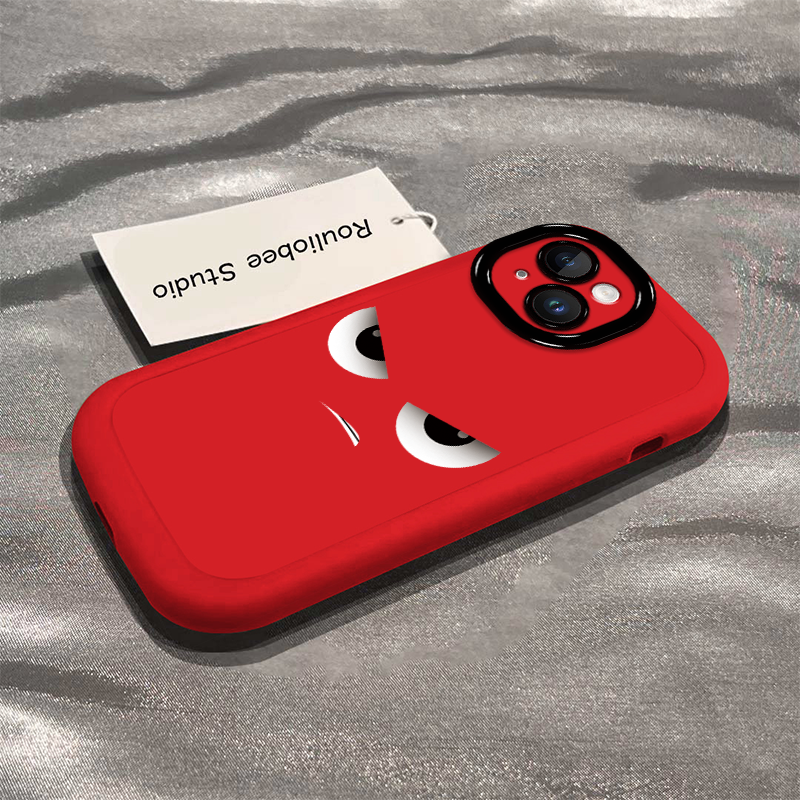 Fierce Expression 16 Soft 15/14 Pro 13/11 Shockproof 7/8 P XR XS Max Puff Phone Case_voghion.com
