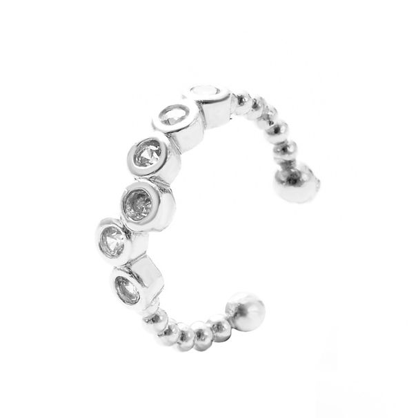 Koreanische version von einfache süße U-förmigen ohrringe diamant ohr clip mode Joker perlen damen ohr clip_voghion.com