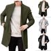 Hot List 2024 Autumn/Winter New Product Thick Wool Men's Coat Japanese and Korean Suit_voghion.com