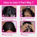 Body Wave V-Teil Perücke Vollmaschine Upgrade U-Teil Perücke PREISWERT Menschliches Haar Perücken_voghion.com