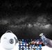 Projecteur de planétarium Galaxy 32 en 1 avec télécommande rotative à 360 °, Bluetooth, musique, veilleuse étoilée pour chambre d'enfant, plafond, cinéma maison_voghion.com
