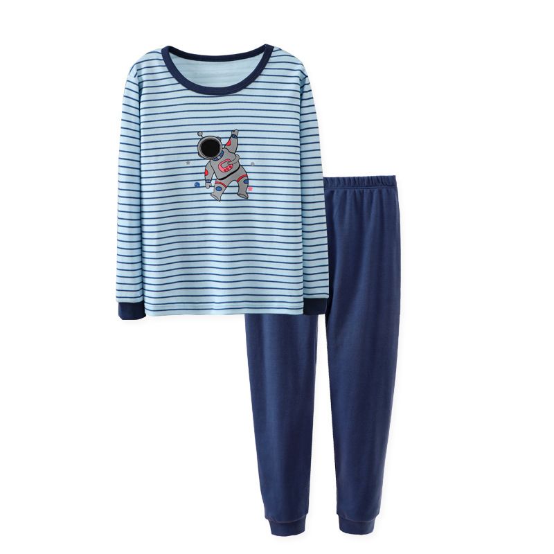 Cuhk Calzoncillos largos para niños y niñas, ropa interior térmica transpirable de algodón grueso para otoño e invierno_voghion.com