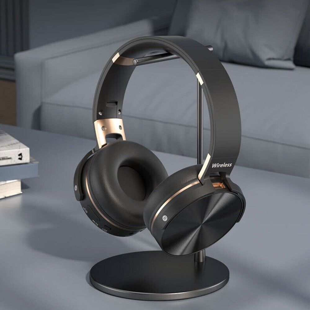 Wireless Bluetooth Headphones With Noise Cancelling Over-Ear Earphones 5.1 UK_voghion.com