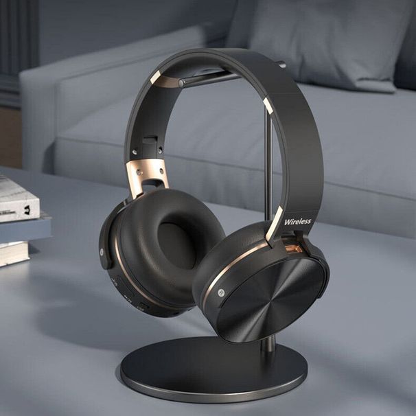 Wireless Bluetooth Headphones With Noise Cancelling Over-Ear Earphones 5.1 UK_voghion.com