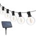 Solar LED String Lights G40 Bulbs - Outdoor Waterproof For Garden/Villa/Party (Festival Decoration 50/100FT Options)_voghion.com