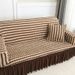LANMOLIFESuperStretchBubbleCheckSofaCoverSofaCoverWithSkirtWashableFurnitureCoversForLivingRoomSofaDecoration_voghion.com