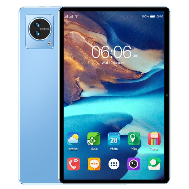 Neuer 10-Zoll-Tablet-Computer, hochauflösender Bildschirm für Geschäftsbüros, einsteckbare Karte, Karte, Dual-Standby_voghion.com