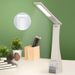 1 PC Led Table Lamp with Bluetooth Speaker Temperature Alarm Clock Dimmable Touch Folding Table Lamp Reading Lamp_voghion.com