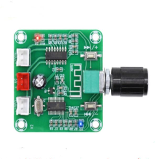 XH-A158 Bluetooth 5.0 Amplifier Board PAM8403 5W+5W 2.0 Channel Audio AMP med volymkontroll för högtalare_voghion.com