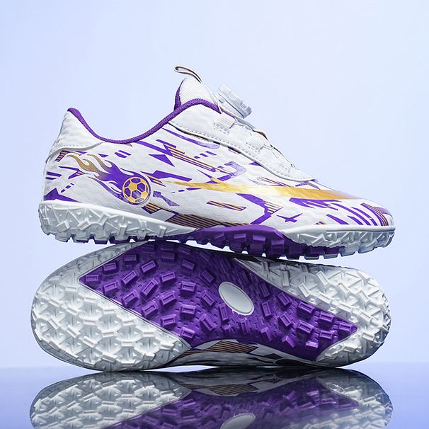 Scarpe sportive da allenamento con velcro per studenti, modello 2025, per ragazzi e ragazze, con punte rotte e lunghe da calcio_voghion.com