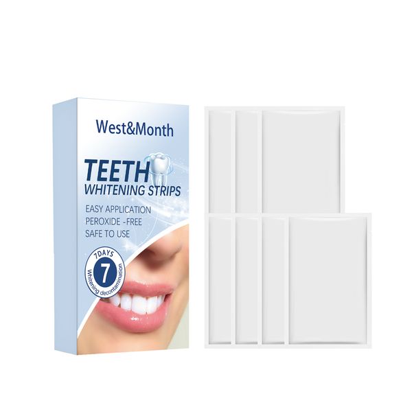 Tooth West&Month 7-Day Whitening and Cleaning Tooth Stains, Yellow Teeth, Stains Stains, and Whitening Oral Care_voghion.com
