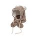Plush hat, all-in-one women's scarf, cute teddy bear, autumn winter cycling, thickened ear protection, and warmth_voghion.com