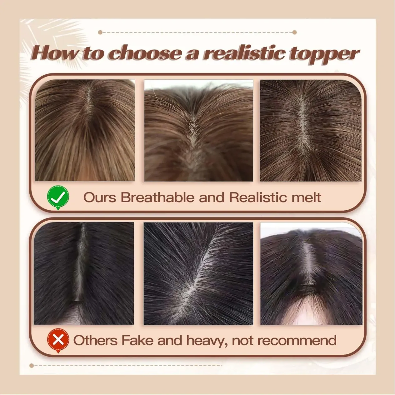 Extensions de cheveux humains Remy brun ombré avec frange, pièces à clips en soie pour femmes, extension de cheveux raides_voghion.com
