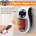 Portable Electric Mini Heater - Plug-in Wall Mounted Radiator Tile With Remote Control, Fast Heating For Room/Office/Bathroom, Energy Saving_voghion.com