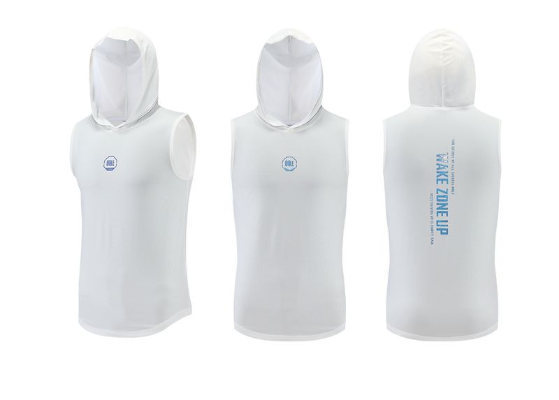 Kolsuz kapüşonlu üst, spor fitness kıyafetleri, kapüşonlu gömlek, atlet yelek, tişört, erkek ilkbahar ve sonbahar ince stili_voghion.com