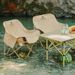 Camel CAMEL Outdoor Exquisite Camping Opvouwbare Visstoel Strandligstoel Lazy Moon Chair 1J32265970B_voghion.com