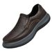 Herrenschuhe, Loafer, mehrlagige Herren-Freizeitschuhe aus Leder_voghion.com