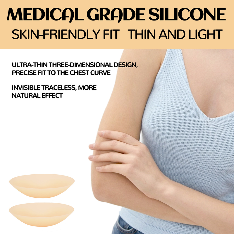 Patch de silicone EELHOE, ponto antirreflexo anticonversão, sem costura respirável, patch de peito franzido e puxado_voghion.com