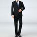 CT Herren Anzug Set Business Professional Formal Wollmaterial Plus Size Anzug Herbst Winter Trauzeuge Trauzeuge Smoking_voghion.com