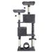 65 Inch Cat Tree Cat Tower For Indoor Cats, Large Multi-Level Cat Play House Condo Furniture With Padded Platform Beds, Large Cozy Condos, Sisal Scr_voghion.com