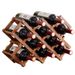 Desktop Living Room Ornament Slanted Multi-layer Home Cabinet Shelf Storage Simple Wine Rack_voghion.com