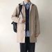 Collar Trench Coat For Boys, Mid To Long Style Trendy Loose Casual Coat, Autumn Korean Version Versatile New Jacket_voghion.com